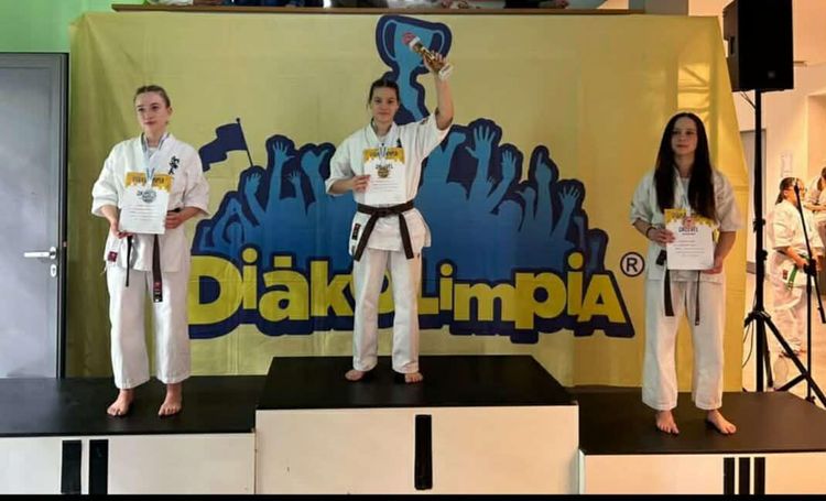 Országos első lett diákunk yokushin karatéban