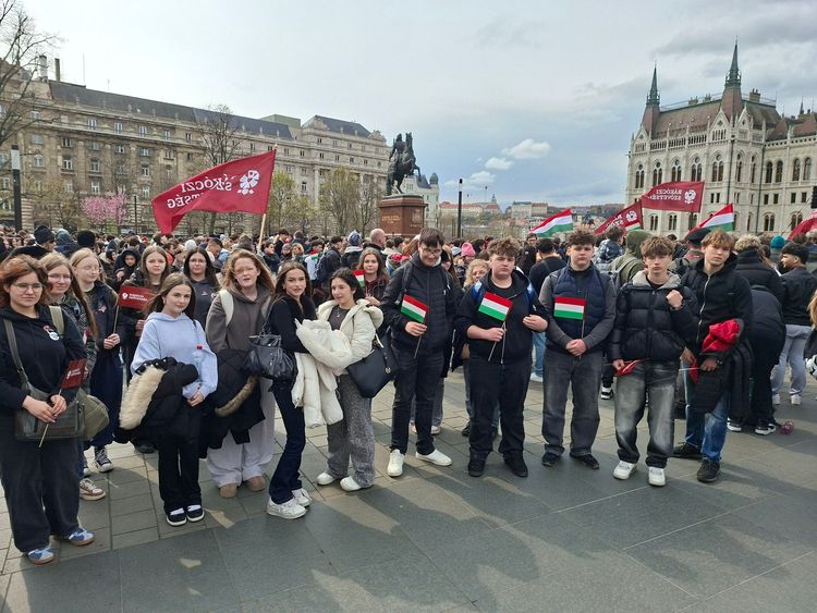 Tanulóink megünnepelték II. Rákóczi Ferenc születésének 350. évfordulóját