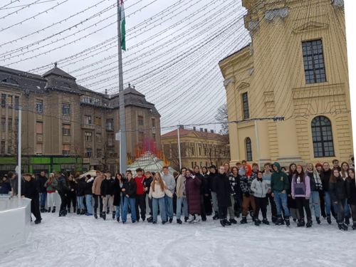 Vegyisek a korcsolyapályán