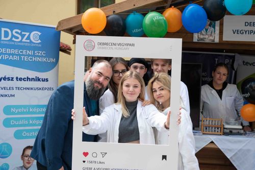 A Vegyi is bemutatkozott a szakmák fesztiválján